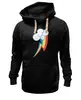 Заказать толстовку в Москве. Толстовка Wearcraft Premium унисекс Rainbow Dash Cutie Mark от buzz - готовые дизайны и нанесение принтов.