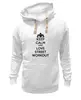 Заказать премиальную одежду в Москве. Толстовка Wearcraft Premium унисекс Keep calm and love street workout от sabirzanov2015@mail.ru - готовые дизайны и нанесение принтов.