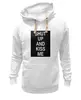 Заказать премиальную одежду в Москве. Толстовка Wearcraft Premium унисекс Shut up and kiss me от Polilog - готовые дизайны и нанесение принтов.