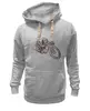 Заказать премиальную одежду в Москве. Толстовка Wearcraft Premium унисекс Мотогонщик от ISliM - готовые дизайны и нанесение принтов.