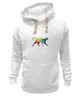 Заказать премиальную одежду в Москве. Толстовка Wearcraft Premium унисекс Прямолинейное кошка от Yaroslava - готовые дизайны и нанесение принтов.