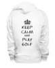 Заказать толстовку в Москве. Толстовка Wearcraft Premium унисекс Keep Calm and Play Golf от Just kidding - готовые дизайны и нанесение принтов.
