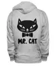 Заказать премиальную одежду в Москве. Толстовка Wearcraft Premium унисекс ЧЕРНАЯ КОШКА от Phoenix-W  - готовые дизайны и нанесение принтов.
