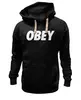 Заказать премиальную одежду в Москве. Толстовка Wearcraft Premium унисекс OBEY  от DESIGNER   - готовые дизайны и нанесение принтов.