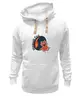 Заказать премиальную одежду в Москве. Толстовка Wearcraft Premium унисекс Новый 2016 год Год огненного Петуха от PolinaPo - готовые дизайны и нанесение принтов.