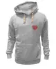 Заказать премиальную одежду в Москве. Толстовка Wearcraft Premium унисекс IN love от yes.you.can. - готовые дизайны и нанесение принтов.