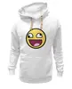 Заказать премиальную одежду в Москве. Толстовка Wearcraft Premium унисекс Awesome smile от YellowCloverShop - готовые дизайны и нанесение принтов.