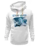 Заказать премиальную одежду в Москве. Толстовка Wearcraft Premium унисекс Beyond Winter: дух скорости снежный тигр от Рина Феникс - готовые дизайны и нанесение принтов.
