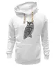 Заказать премиальную одежду в Москве. Толстовка Wearcraft Premium унисекс "Филин" от AngelusCreativity  - готовые дизайны и нанесение принтов.