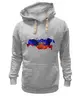 Заказать премиальную одежду в Москве. Толстовка Wearcraft Premium унисекс С днем России! от FireFoxa - готовые дизайны и нанесение принтов.