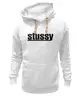 Заказать премиальную одежду в Москве. Толстовка Wearcraft Premium унисекс Stussy от DESIGNER   - готовые дизайны и нанесение принтов.
