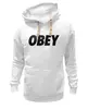 Заказать премиальную одежду в Москве. Толстовка Wearcraft Premium унисекс OBEY  от DESIGNER   - готовые дизайны и нанесение принтов.
