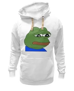 Заказать толстовку в Москве. Толстовка Wearcraft Premium унисекс SAD FROG от Jimmy Flash - готовые дизайны и нанесение принтов.