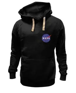 Заказать премиальную одежду в Москве. Толстовка Wearcraft Premium унисекс NASA | НАСА от The Spaceway  - готовые дизайны и нанесение принтов.