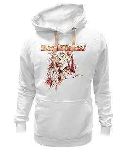Заказать премиальную одежду в Москве. Толстовка Wearcraft Premium унисекс Zombie Sama от Leichenwagen - готовые дизайны и нанесение принтов.