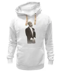 Заказать толстовку в Москве. Толстовка Wearcraft Premium унисекс 2Pac Shakur  от matax - готовые дизайны и нанесение принтов.