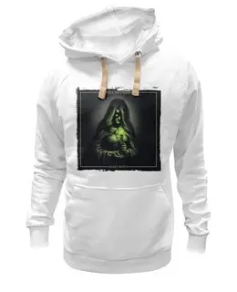 Заказать премиальную одежду в Москве. Толстовка Wearcraft Premium унисекс Охотник за ведьмами от Leichenwagen - готовые дизайны и нанесение принтов.
