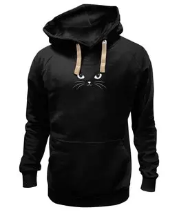 Заказать толстовку в Москве. Толстовка Wearcraft Premium унисекс Black Cat (Черная Кошка) от coolmag - готовые дизайны и нанесение принтов.