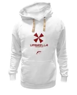 Заказать толстовку в Москве. Толстовка Wearcraft Premium унисекс Resident Evil: Umbrella Corporation от game-fan - готовые дизайны и нанесение принтов.