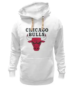 Заказать толстовку в Москве. Толстовка Wearcraft Premium унисекс Chicago Bulls от BURNSHIRTS - готовые дизайны и нанесение принтов.