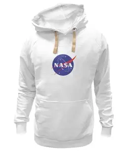 Заказать толстовку в Москве. Толстовка Wearcraft Premium унисекс NASA | НАСА от The Spaceway  - готовые дизайны и нанесение принтов.