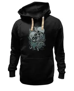 Заказать толстовку в Москве. Толстовка Wearcraft Premium унисекс Skull Art от Leichenwagen - готовые дизайны и нанесение принтов.