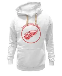 Заказать толстовку в Москве. Толстовка Wearcraft Premium унисекс Detroit Red Wings от kspsshop - готовые дизайны и нанесение принтов.