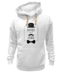 Заказать премиальную одежду в Москве. Толстовка Wearcraft Premium унисекс Father папа черный от tigerda  - готовые дизайны и нанесение принтов.