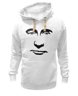 Заказать премиальную одежду в Москве. Толстовка Wearcraft Premium унисекс Путин от gopotol - готовые дизайны и нанесение принтов.