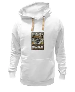 Заказать премиальную одежду в Москве. Толстовка Wearcraft Premium унисекс SMILE. Улыбка от Виктор Гришин - готовые дизайны и нанесение принтов.