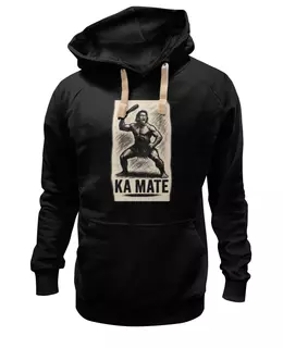 Заказать премиальную одежду в Москве. Толстовка Wearcraft Premium унисекс Хака регби от Rugby  Man - готовые дизайны и нанесение принтов.