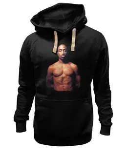 Заказать толстовку в Москве. Толстовка Wearcraft Premium унисекс 2pac (Tupac) от Рома Мозжерин - готовые дизайны и нанесение принтов.