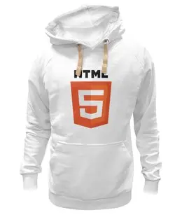 Заказать толстовку в Москве. Толстовка Wearcraft Premium унисекс HTML 5 от Nalivaev - готовые дизайны и нанесение принтов.