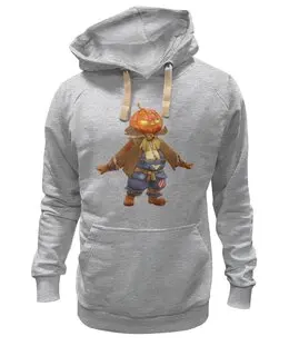 Заказать премиальную одежду в Москве. Толстовка Wearcraft Premium унисекс Пугало от Дана Столыпина - готовые дизайны и нанесение принтов.