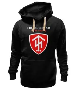 Заказать премиальную одежду в Москве. Толстовка Wearcraft Premium унисекс Thor Steinar от Leichenwagen - готовые дизайны и нанесение принтов.