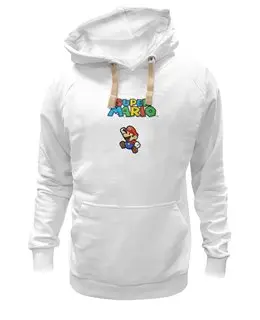 Заказать толстовку в Москве. Толстовка Wearcraft Premium унисекс Super Mario от elvis - готовые дизайны и нанесение принтов.