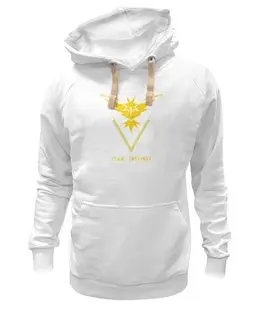 Заказать толстовку в Москве. Толстовка Wearcraft Premium унисекс Pokemon GO Team Instinct от cherdantcev - готовые дизайны и нанесение принтов.