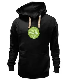 Заказать толстовку в Москве. Толстовка Wearcraft Premium унисекс Веган от vegan@thespaceway.info - готовые дизайны и нанесение принтов.