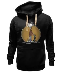 Заказать премиальную одежду в Москве. Толстовка Wearcraft Premium унисекс Скейтбордист от Дана Столыпина - готовые дизайны и нанесение принтов.