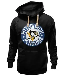 Заказать толстовку в Москве. Толстовка Wearcraft Premium унисекс Pittsburgh Penguins от Евгения Железкина - готовые дизайны и нанесение принтов.