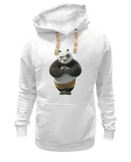 Заказать толстовку в Москве. Толстовка Wearcraft Premium унисекс Kung Fu Panda от Kung Fu  - готовые дизайны и нанесение принтов.