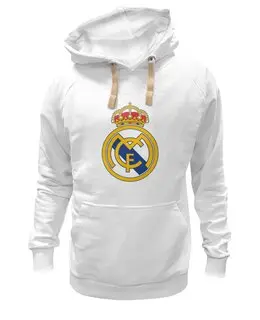 Заказать толстовку в Москве. Толстовка Wearcraft Premium унисекс Real Madrid от THE_NISE  - готовые дизайны и нанесение принтов.