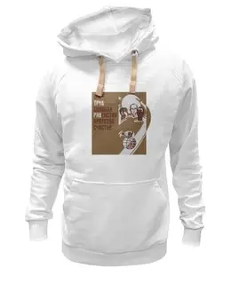 Заказать толстовку в Москве. Толстовка Wearcraft Premium унисекс PLUR Hoodie 2 от dubna_prints - готовые дизайны и нанесение принтов.