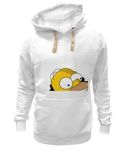 Заказать толстовку в Москве. Толстовка Wearcraft Premium унисекс Homer Simpson от AppleJack_38rus - готовые дизайны и нанесение принтов.