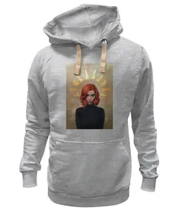 Заказать премиальную одежду в Москве. Толстовка Wearcraft Premium унисекс Королевский гамбит от Дана Столыпина - готовые дизайны и нанесение принтов.