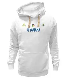 Заказать толстовку в Москве. Толстовка Wearcraft Premium унисекс Yamaha Racing от Illson Pride - готовые дизайны и нанесение принтов.