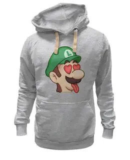 Заказать премиальную одежду в Москве. Толстовка Wearcraft Premium унисекс Luigi от Дана Столыпина - готовые дизайны и нанесение принтов.