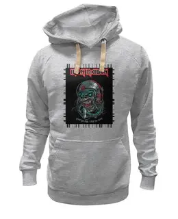 Заказать премиальную одежду в Москве. Толстовка Wearcraft Premium унисекс Iron Maiden от Leichenwagen - готовые дизайны и нанесение принтов.