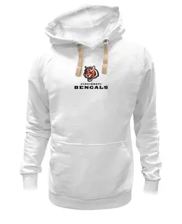 Заказать толстовку в Москве. Толстовка Wearcraft Premium унисекс Cincinnati Bengals от dobryidesign - готовые дизайны и нанесение принтов.