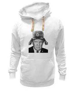 Заказать толстовку в Москве. Толстовка Wearcraft Premium унисекс TRUMP by K.Karavaev от Design Ministry - готовые дизайны и нанесение принтов.